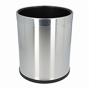 פח אשפה 10 ליטר EKO Deluxe משרדי עגול נירוסטה פח אשפה 10 ליטר EKO Deluxe משרדי עגול נירוסטה