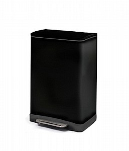 פח אשפה מרובע 40 ליטר E-CUBE שחור מט פח אשפה מרובע 40 ליטר E-CUBE שחור מט