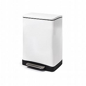פח אשפה מרובע 20 ליטר ECUBE לבן מבית EKO פח אשפה מרובע 20 ליטר ECUBE לבן מבית EKO